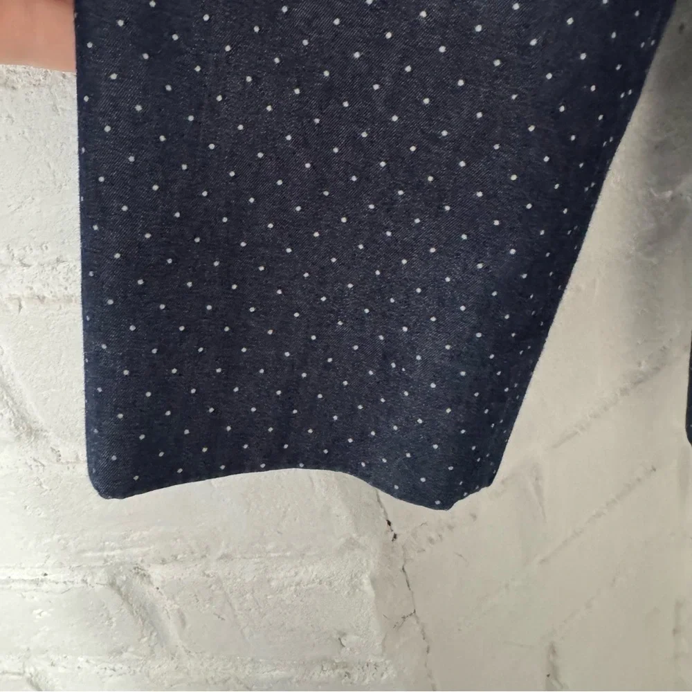 Tommy Hilfiger Navy Polka Dot Sport Coat – Size L48 - $18 - Picture 8 of 13